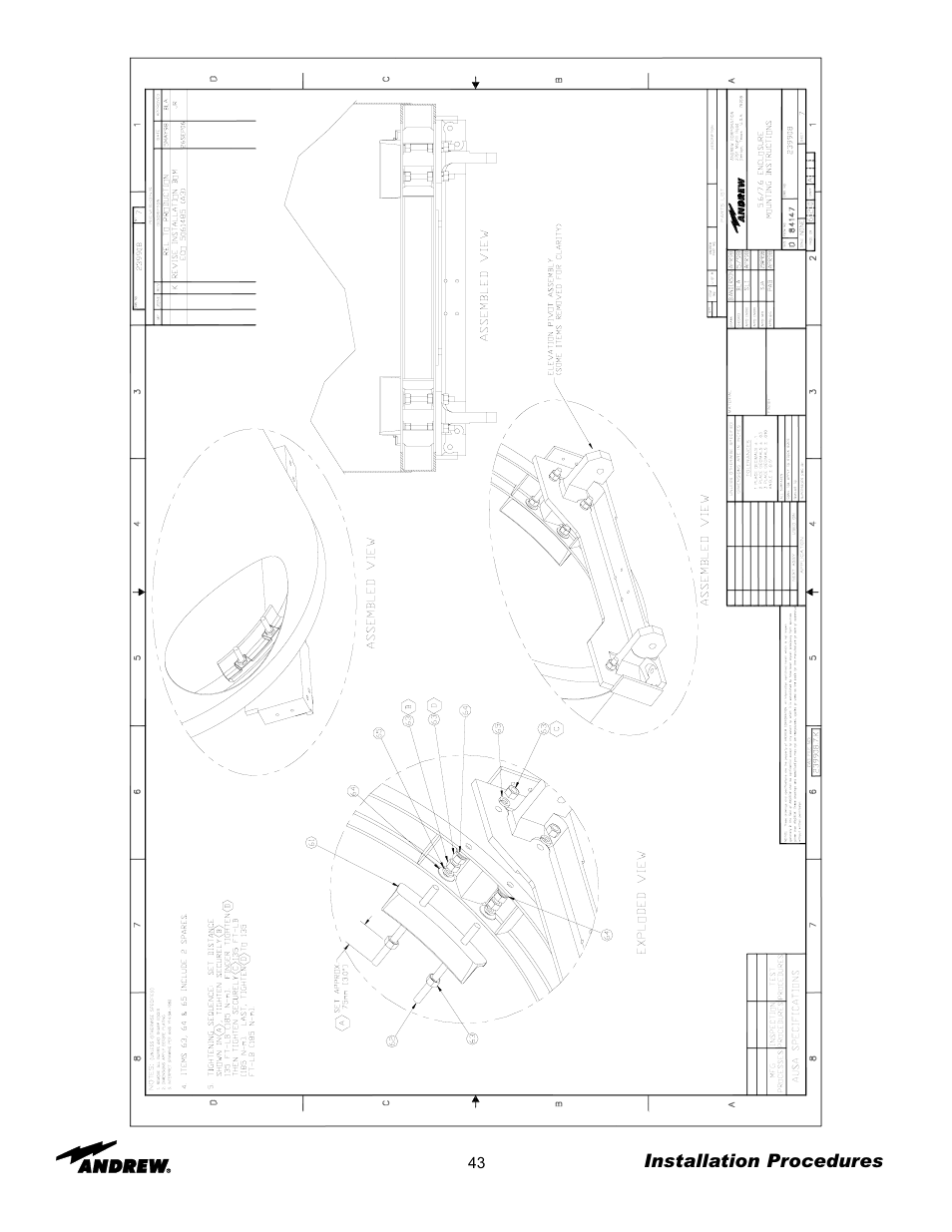 Andrew 7.6-Meter ESA User Manual | Page 43 / 69