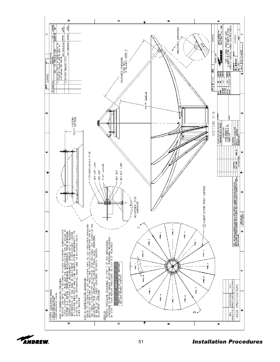 Andrew 7.6-Meter ESA User Manual | Page 51 / 69