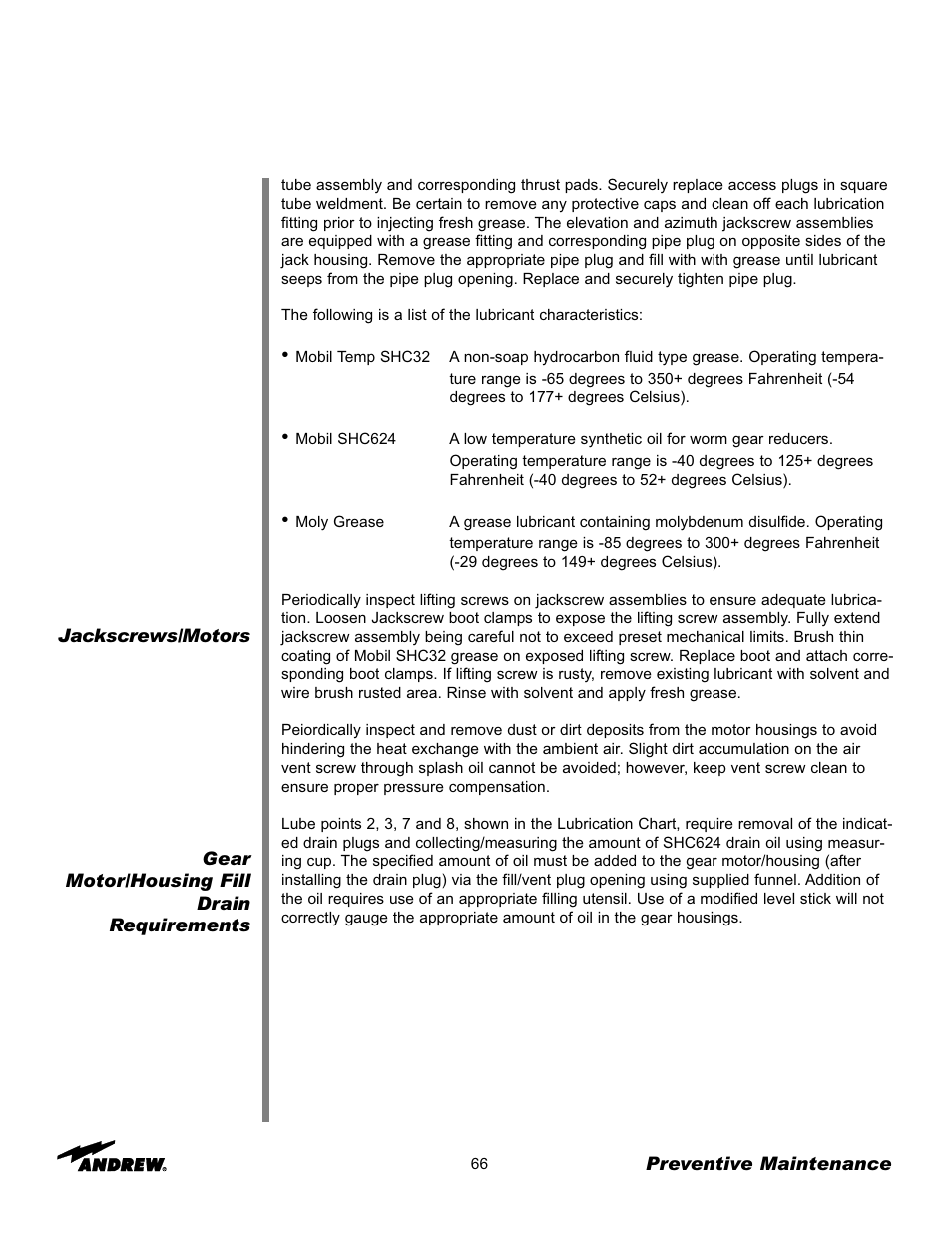 Andrew 7.6-Meter ESA User Manual | Page 66 / 69