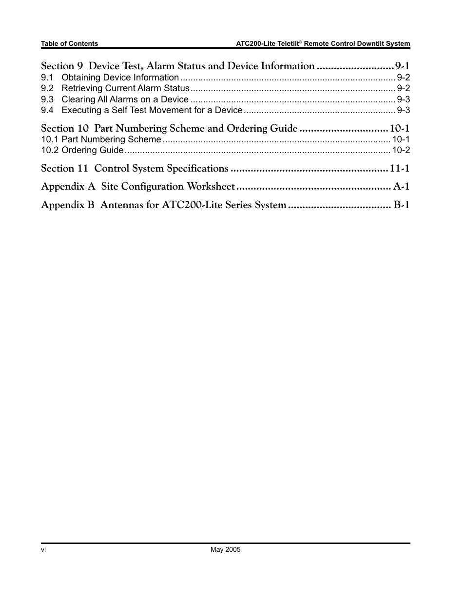 Andrew ATC200-Lite User Manual | Page 10 / 66
