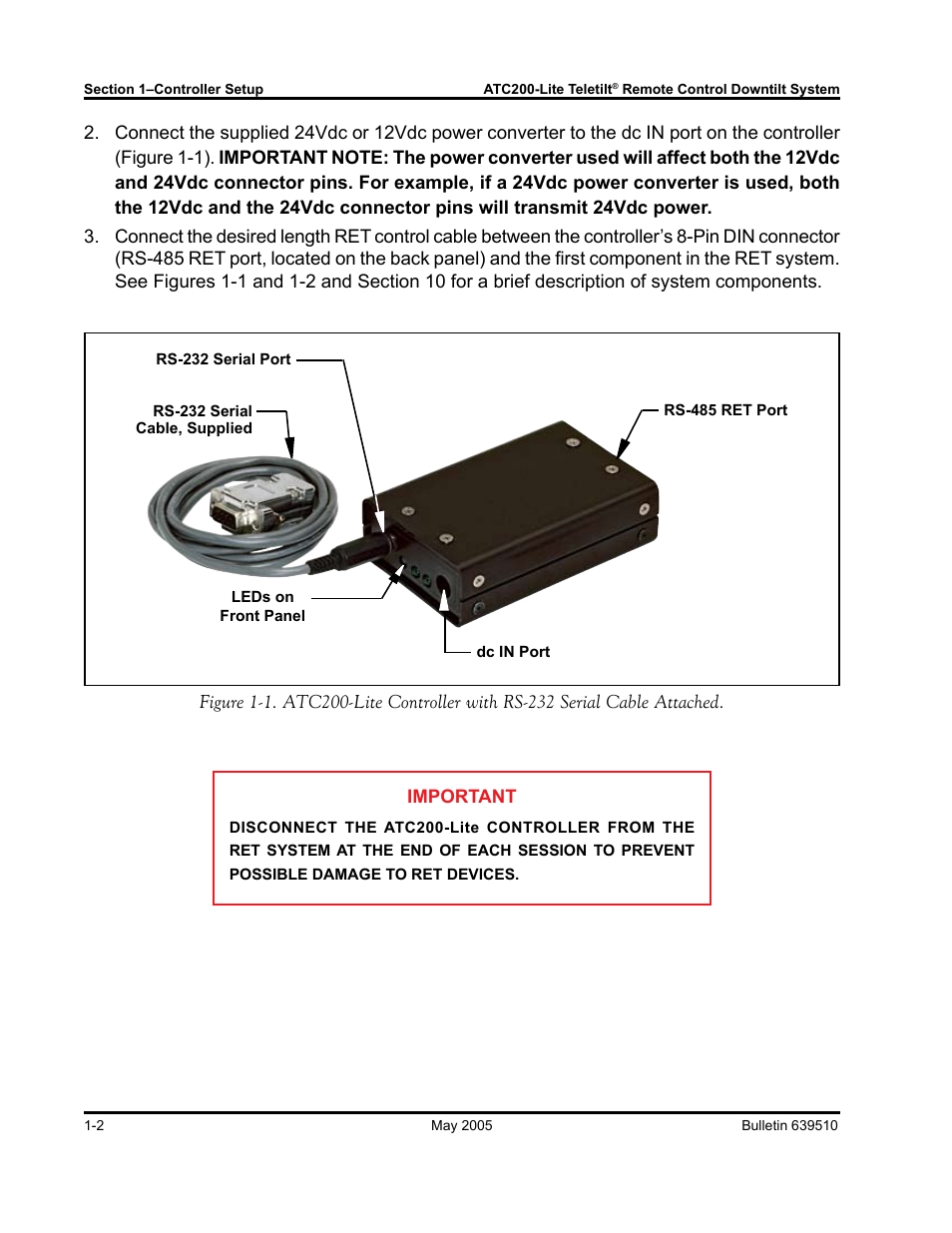 Andrew ATC200-Lite User Manual | Page 12 / 66