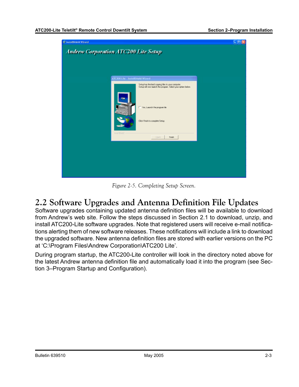 Andrew ATC200-Lite User Manual | Page 17 / 66