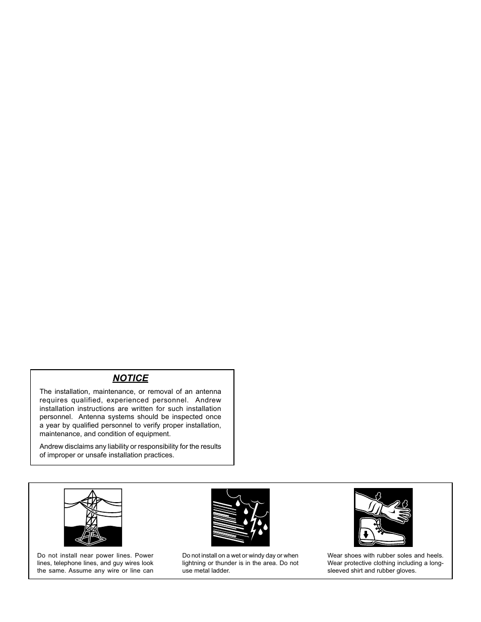 Notice | Andrew ATC200-Lite User Manual | Page 2 / 66