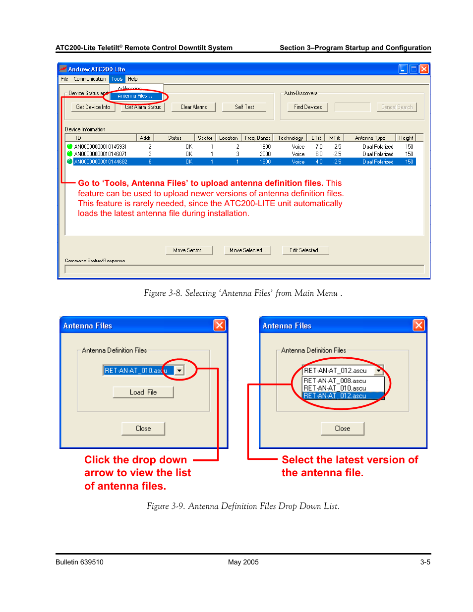 Andrew ATC200-Lite User Manual | Page 23 / 66
