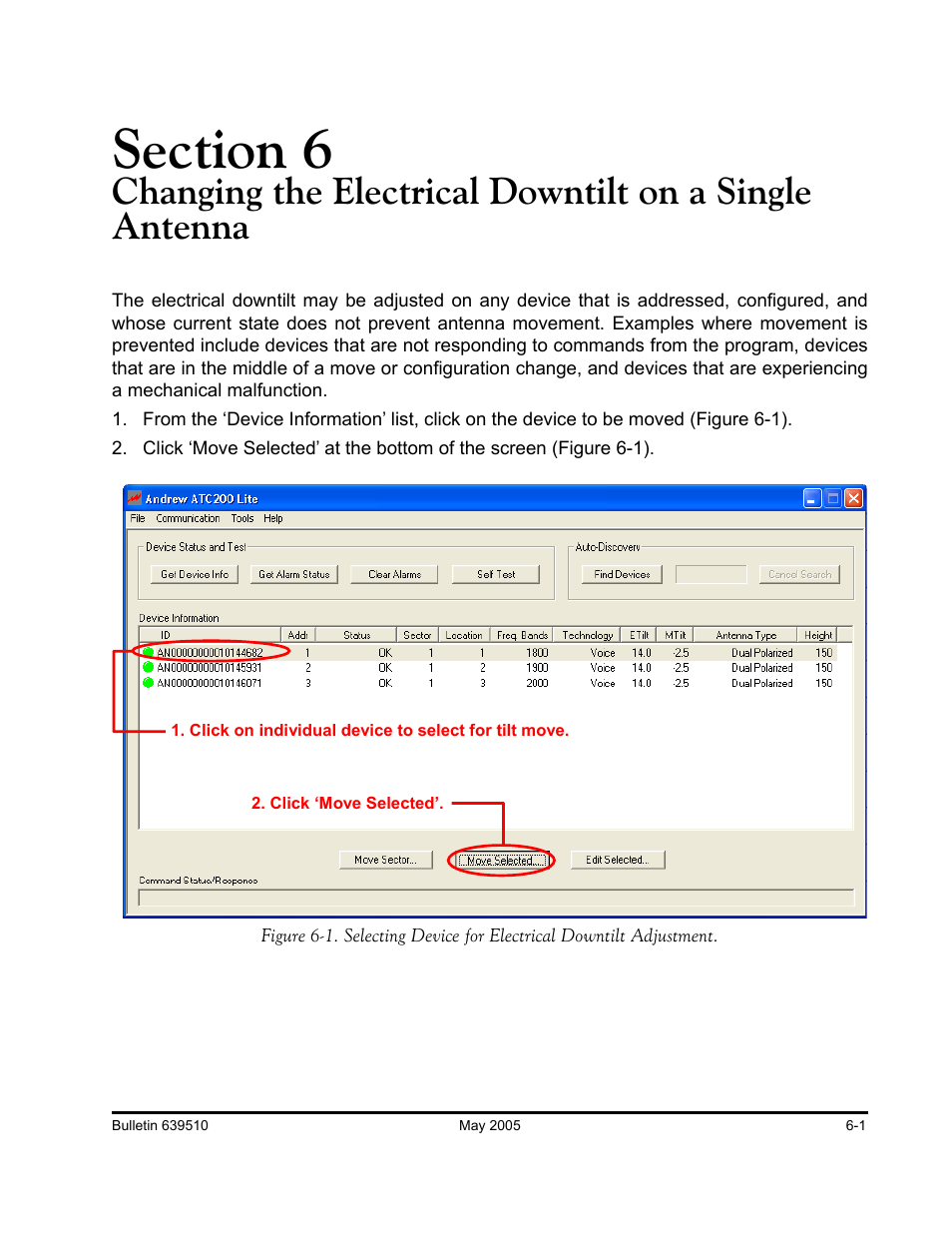 Andrew ATC200-Lite User Manual | Page 39 / 66