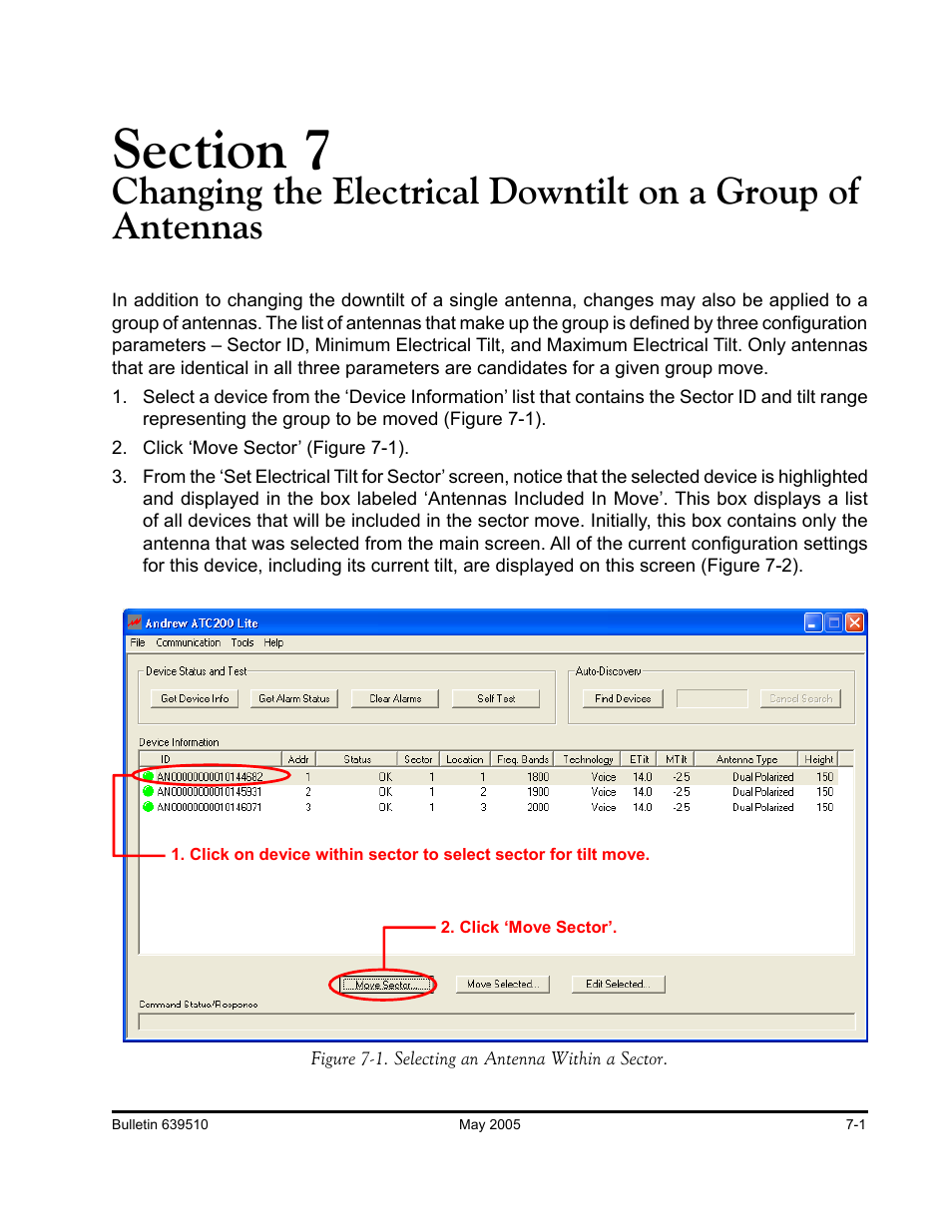 Andrew ATC200-Lite User Manual | Page 43 / 66