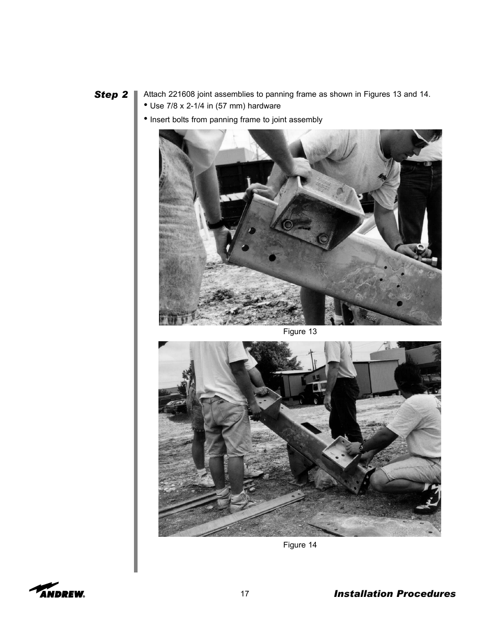 Andrew 7.3-METER EARTH STATION ANTENNA ES73 User Manual | Page 17 / 69