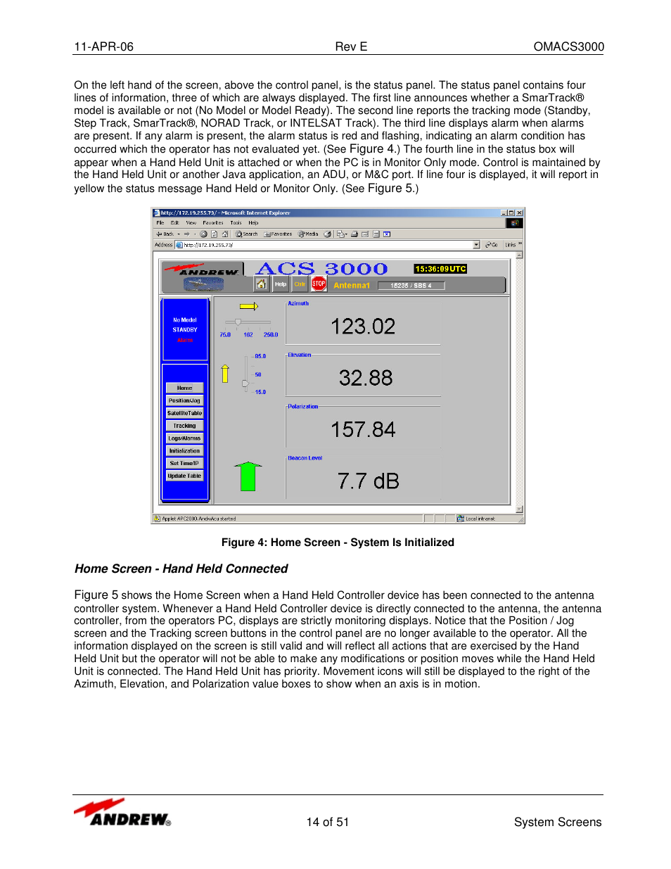 Andrew OMACS3000 User Manual | Page 14 / 51