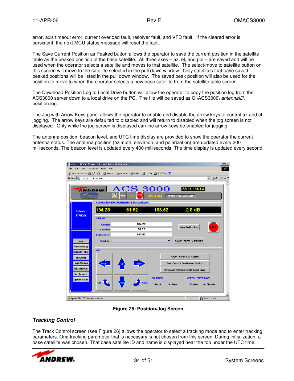 Andrew OMACS3000 User Manual | Page 34 / 51