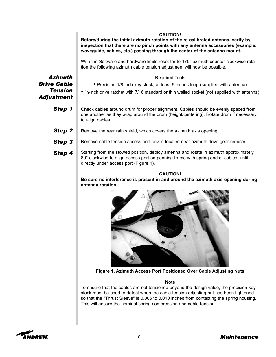 Andrew OM24SNG-RC User Manual | Page 10 / 25