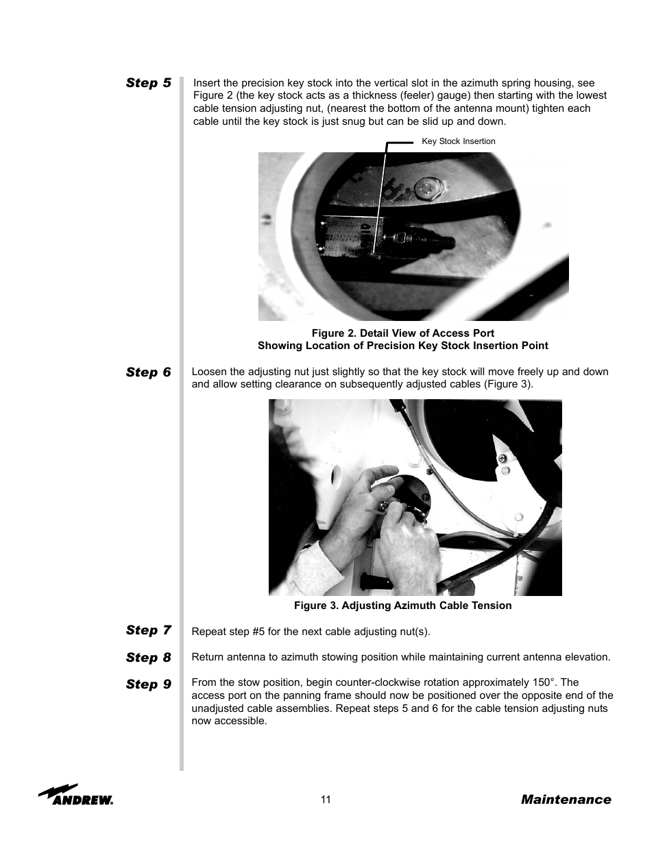 Andrew OM24SNG-RC User Manual | Page 11 / 25