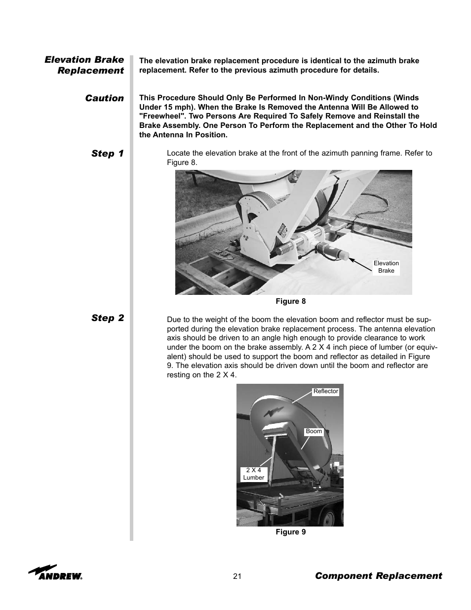 Andrew OM24SNG-RC User Manual | Page 21 / 25