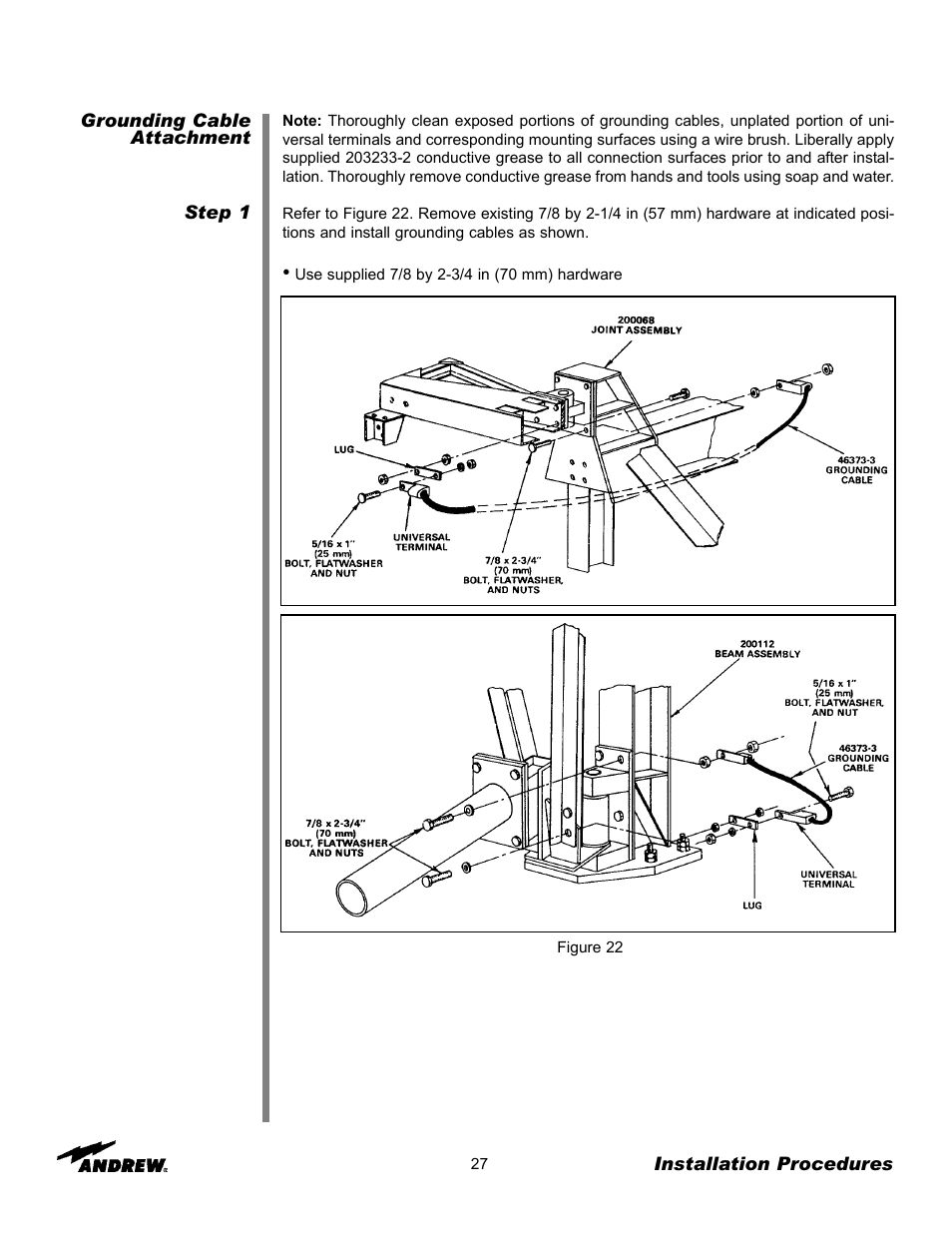 Andrew 9.3-Meter ESA User Manual | Page 27 / 66