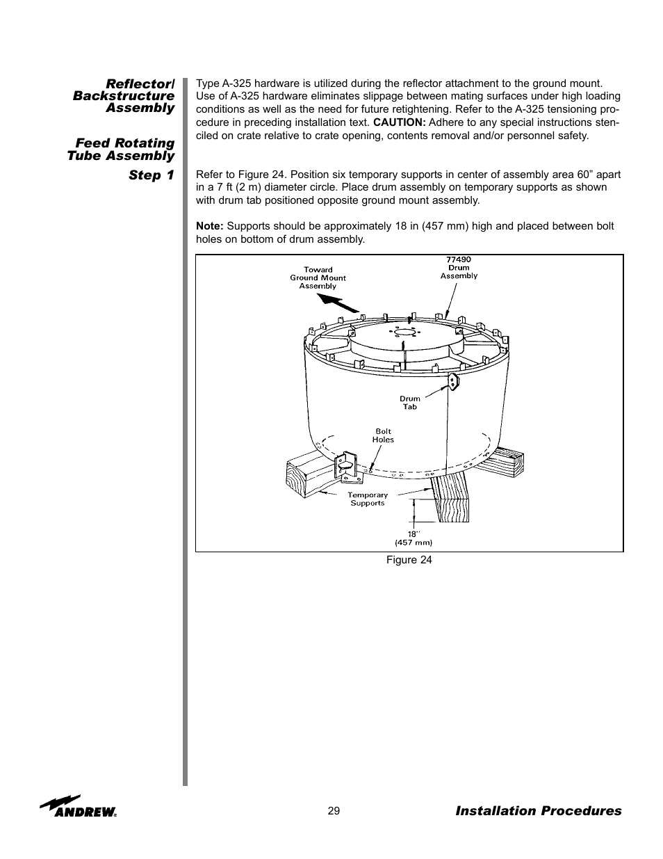 Andrew 9.3-Meter ESA User Manual | Page 29 / 66