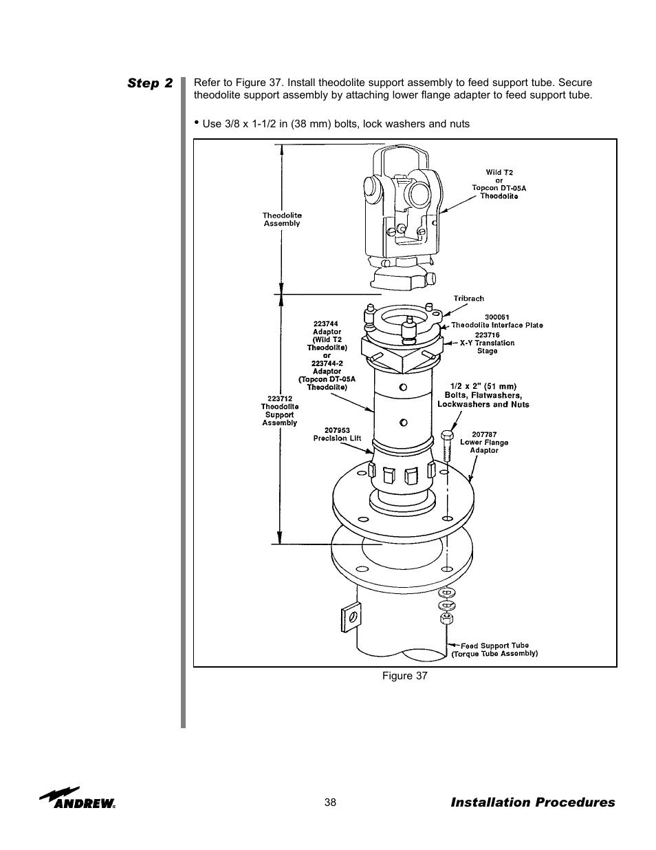 Andrew 9.3-Meter ESA User Manual | Page 39 / 66