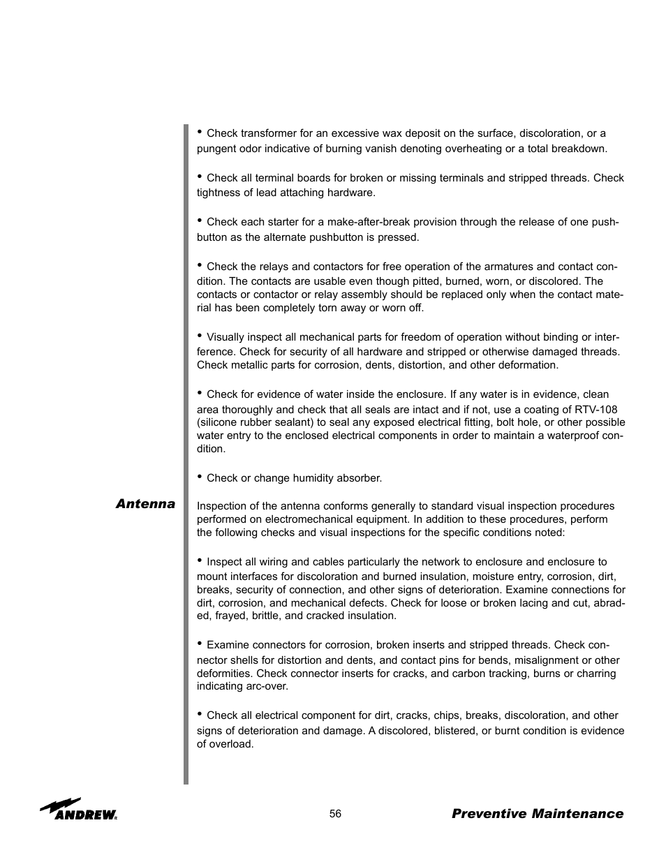 Andrew 9.3-Meter ESA User Manual | Page 56 / 66