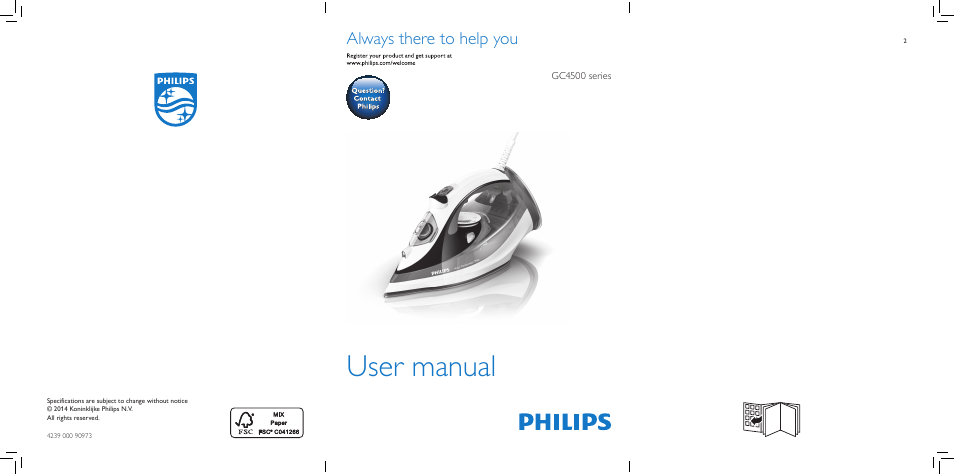 Philips Azur Performer Plus Dampfbügeleisen User Manual | 30 pages