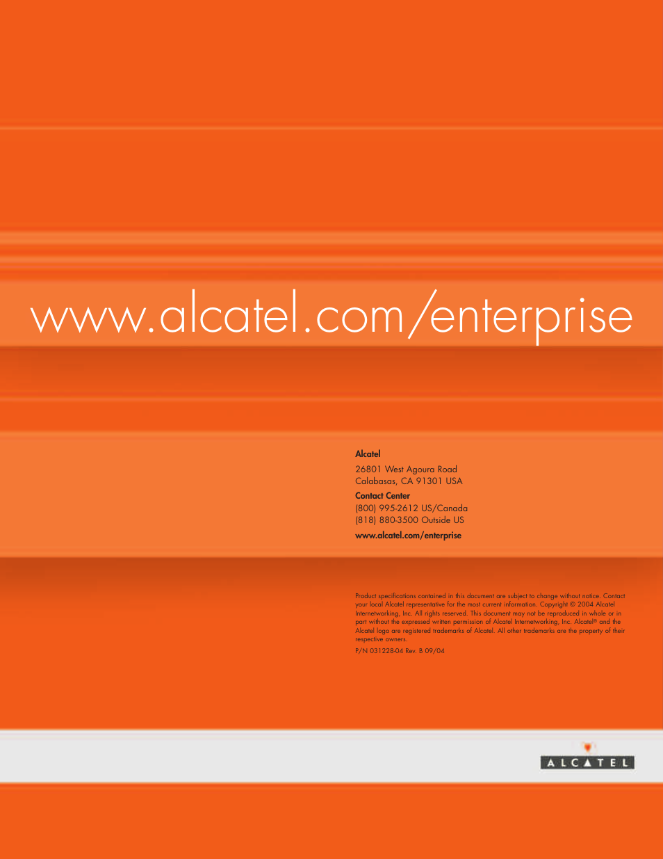 Alcatel Carrier Internetworking Solutions 6600 User Manual | Page 12 / 12