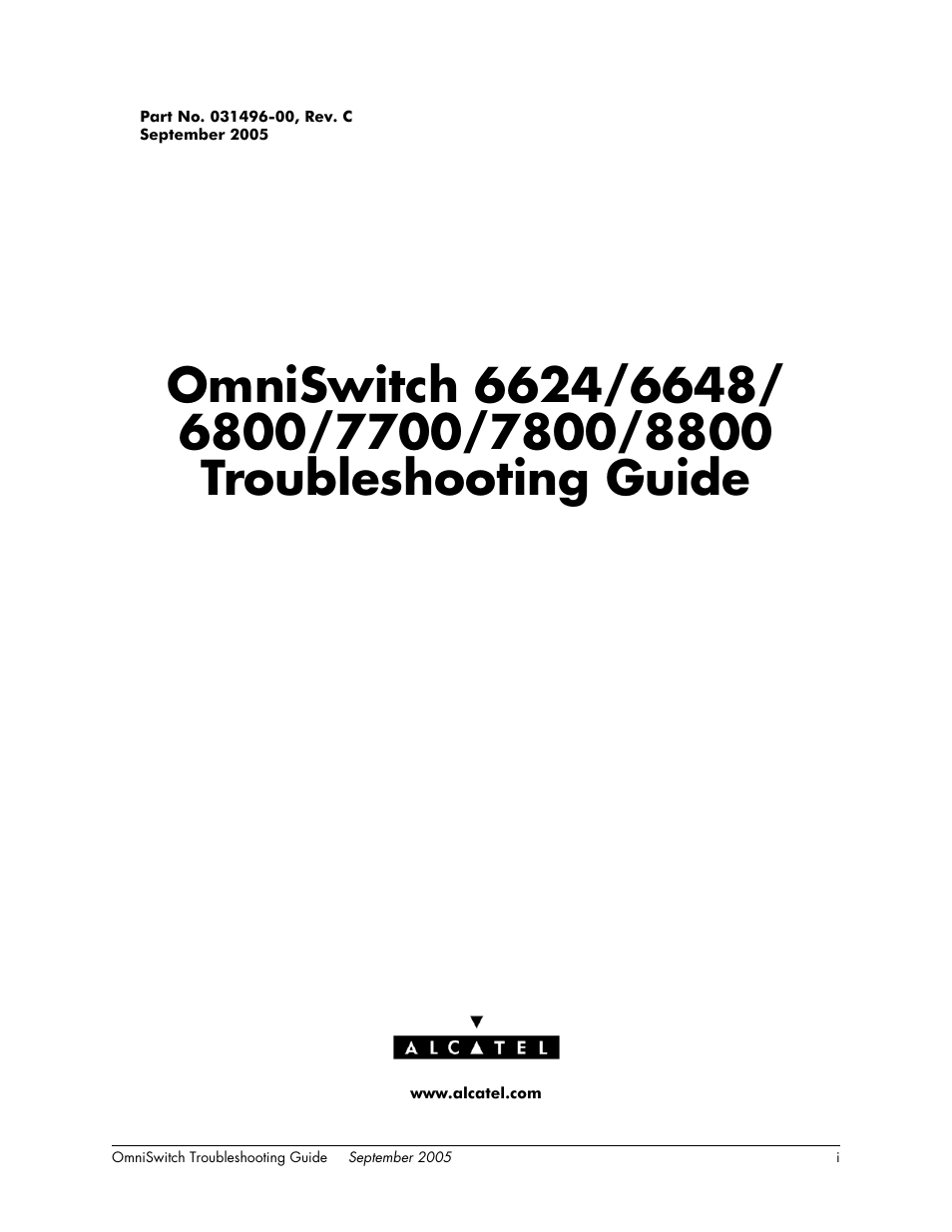 Alcatel Carrier Internetworking Solutions 6648 User Manual | 614 pages