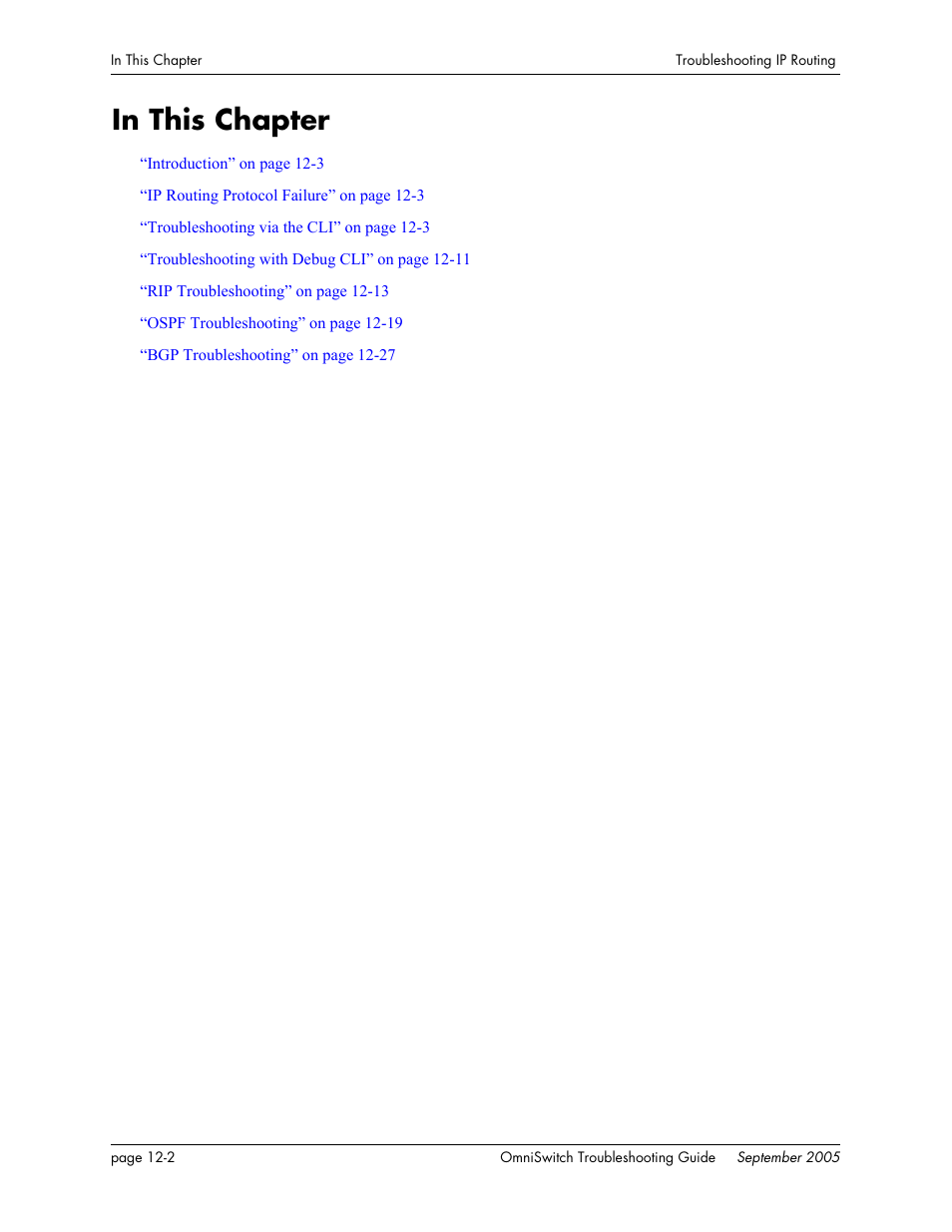 In this chapter, In this chapter -2 | Alcatel Carrier Internetworking Solutions 6648 User Manual | Page 178 / 614