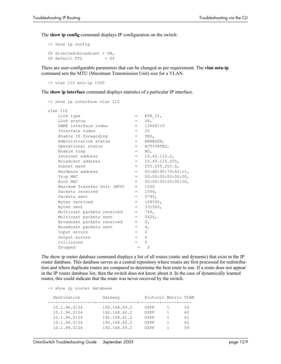 Alcatel Carrier Internetworking Solutions 6648 User Manual | Page 185 / 614