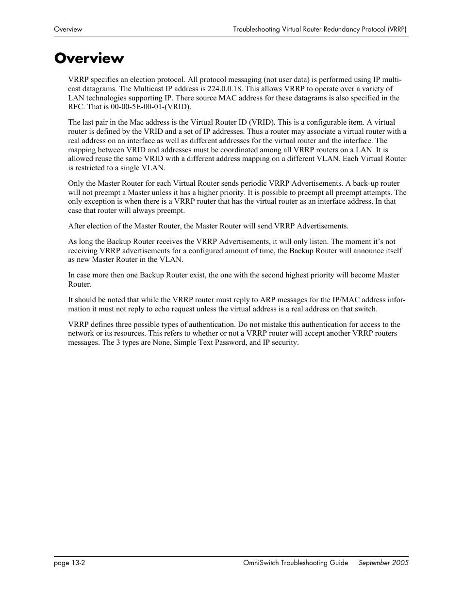 Overview, Overview -2 | Alcatel Carrier Internetworking Solutions 6648 User Manual | Page 212 / 614