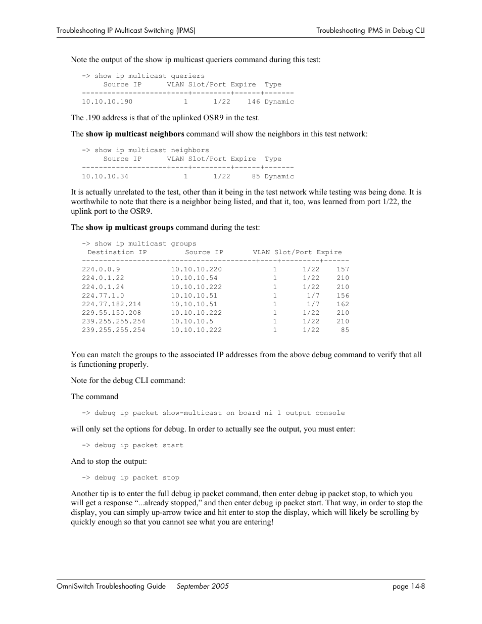 Alcatel Carrier Internetworking Solutions 6648 User Manual | Page 230 / 614