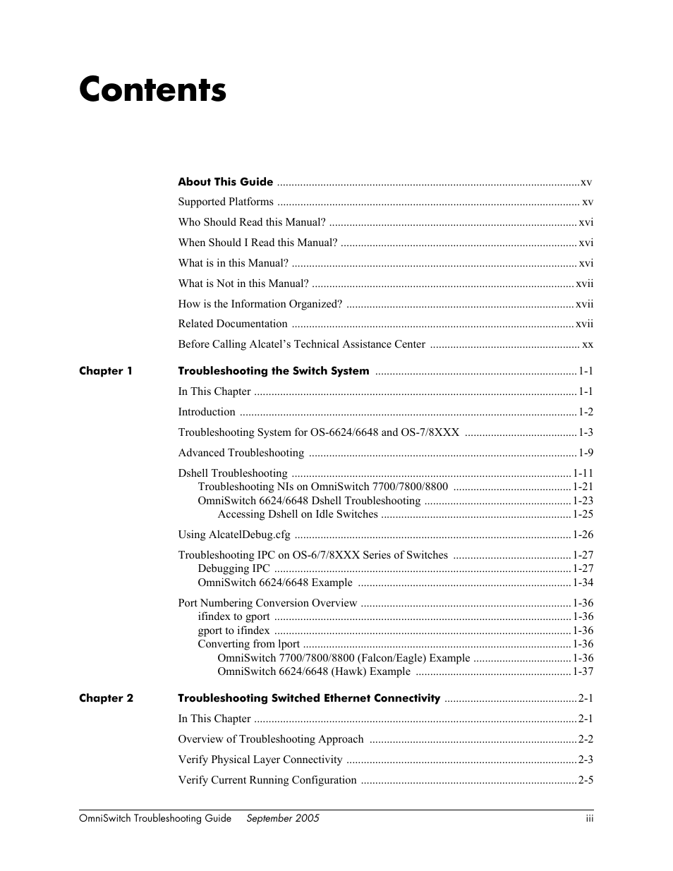 Alcatel Carrier Internetworking Solutions 6648 User Manual | Page 3 / 614