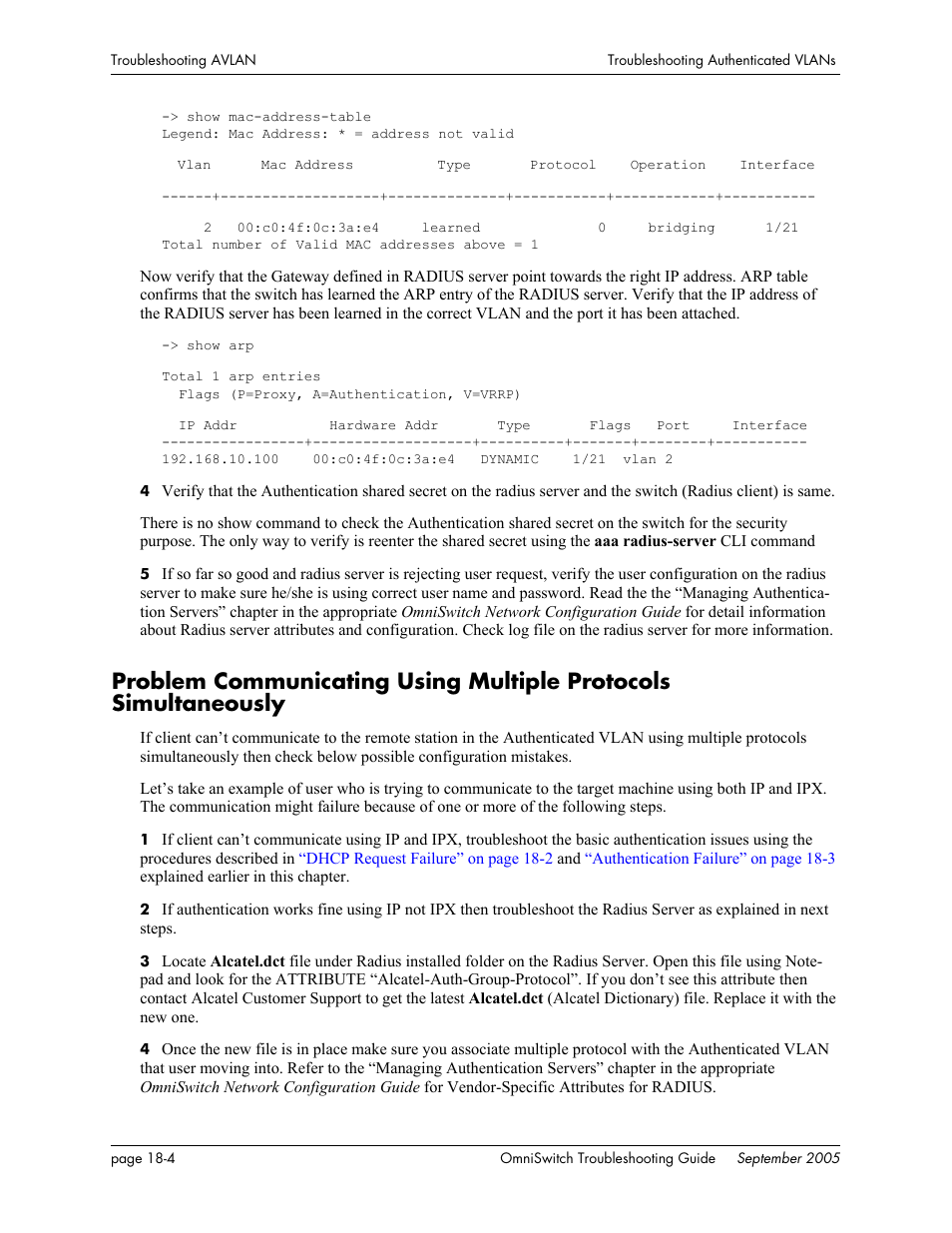 Alcatel Carrier Internetworking Solutions 6648 User Manual | Page 302 / 614