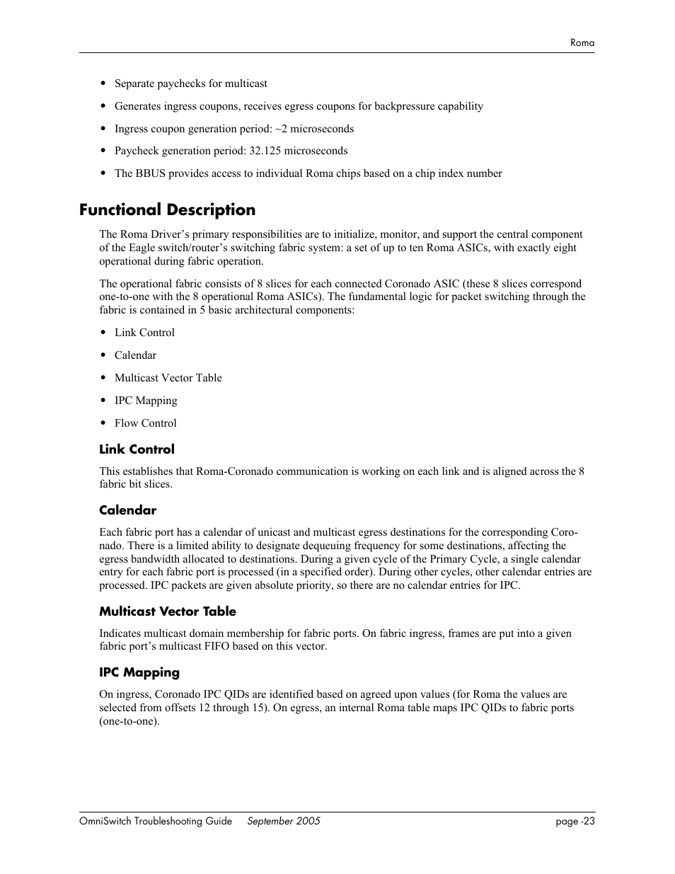 Functional description | Alcatel Carrier Internetworking Solutions 6648 User Manual | Page 347 / 614