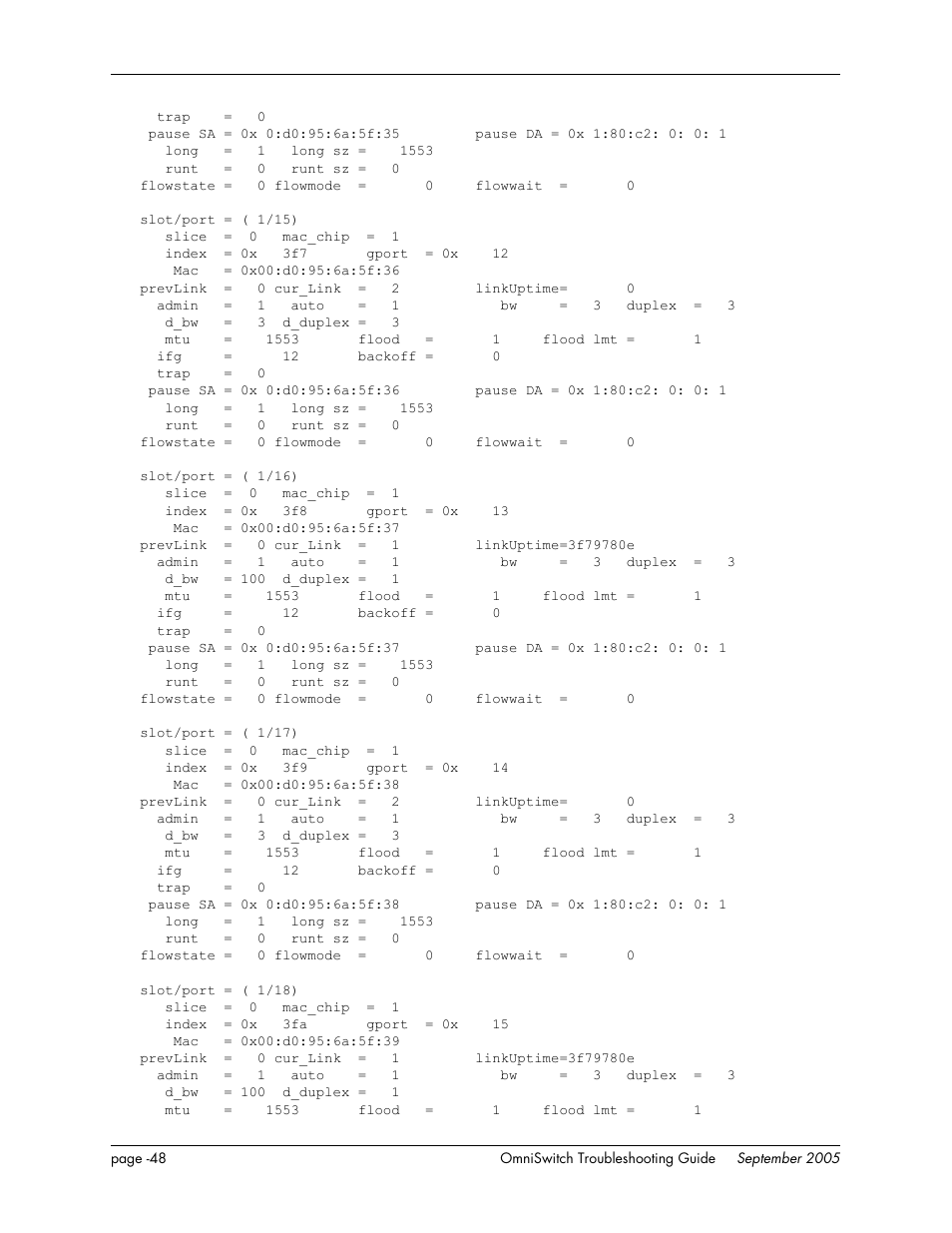 Alcatel Carrier Internetworking Solutions 6648 User Manual | Page 434 / 614