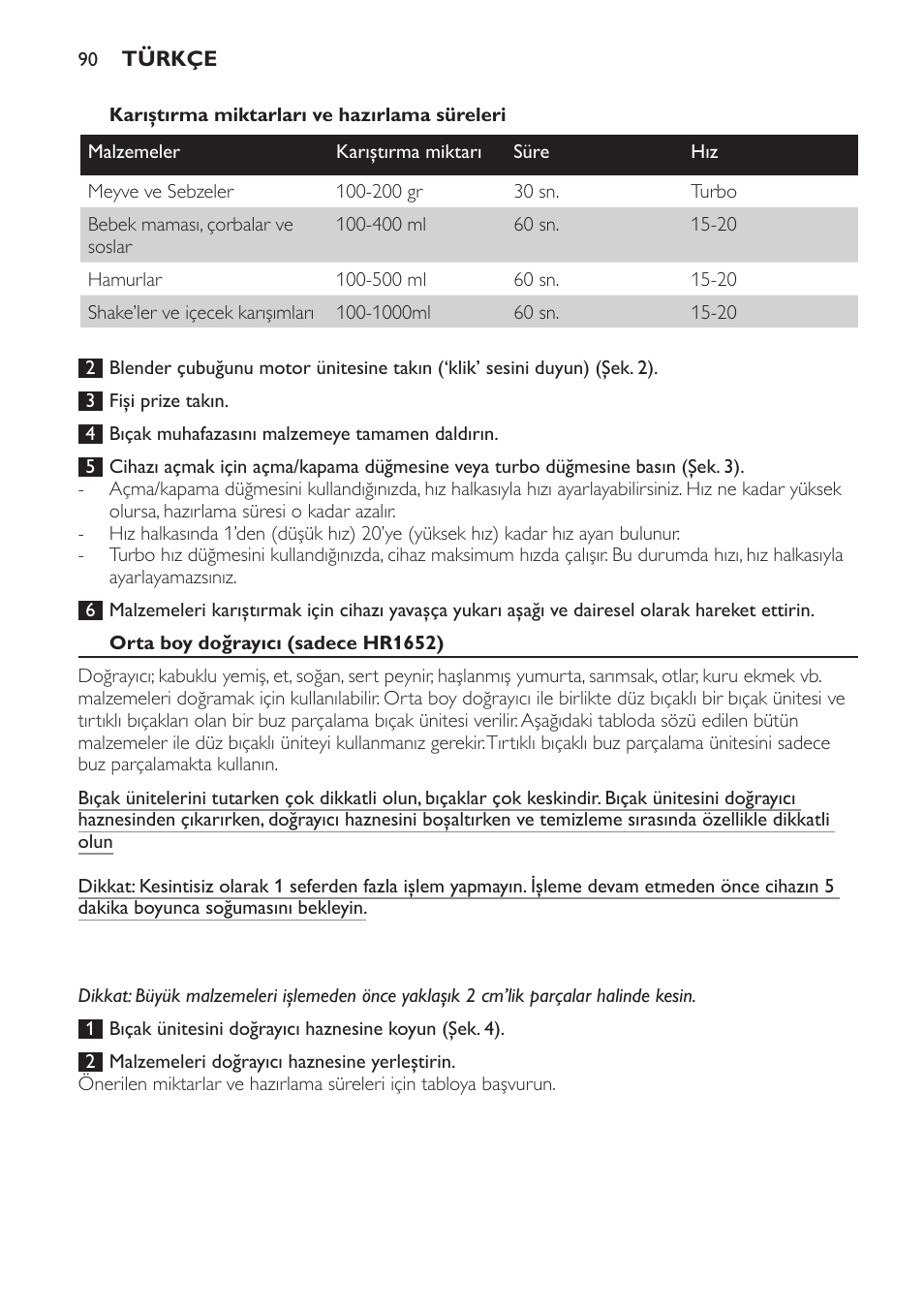 Philips Avance Collection Stabmixer User Manual | Page 90 / 116