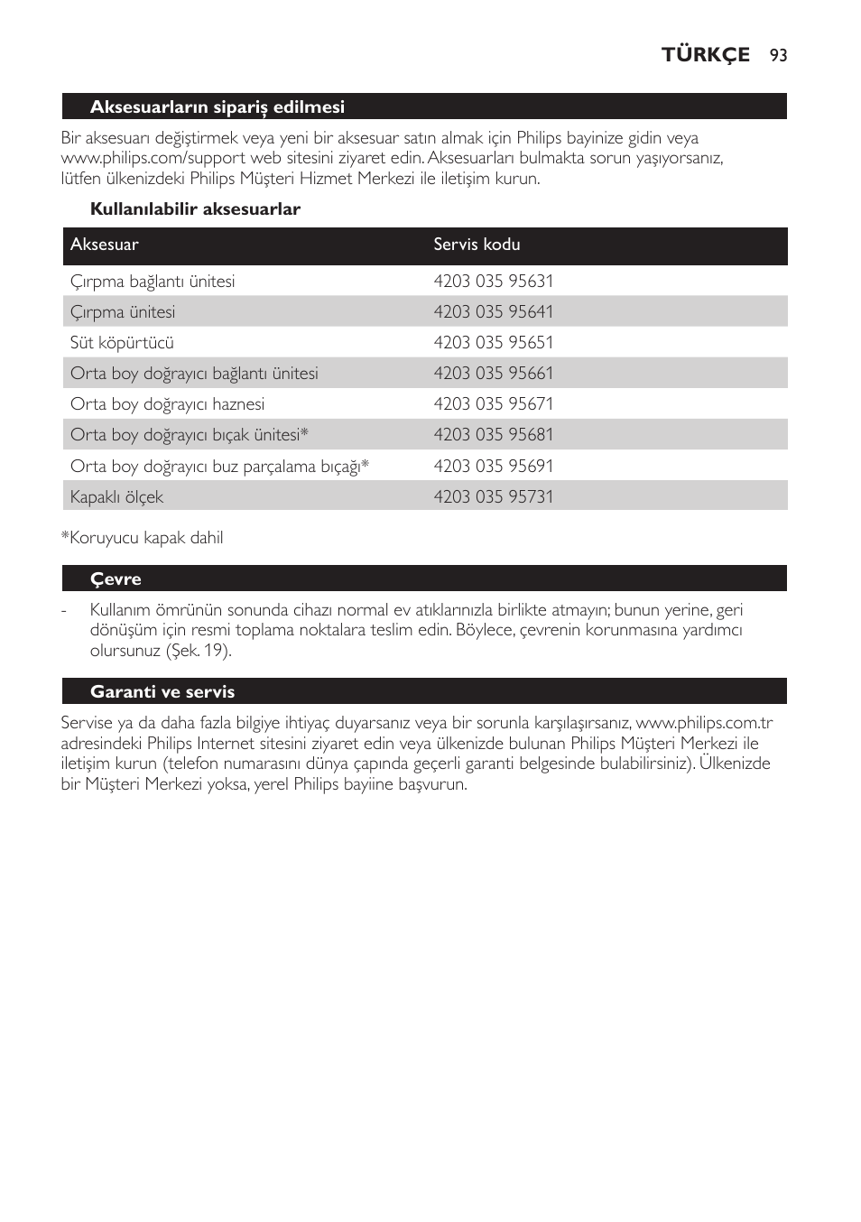 Philips Avance Collection Stabmixer User Manual | Page 93 / 116