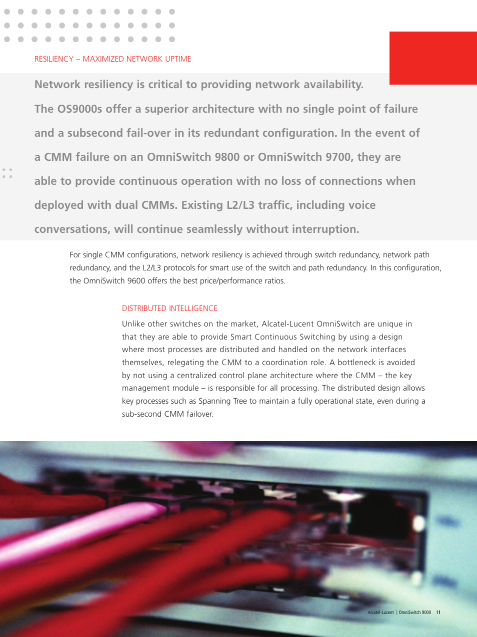 Alcatel Carrier Internetworking Solutions OmniSwitch 9000 User Manual | Page 11 / 20