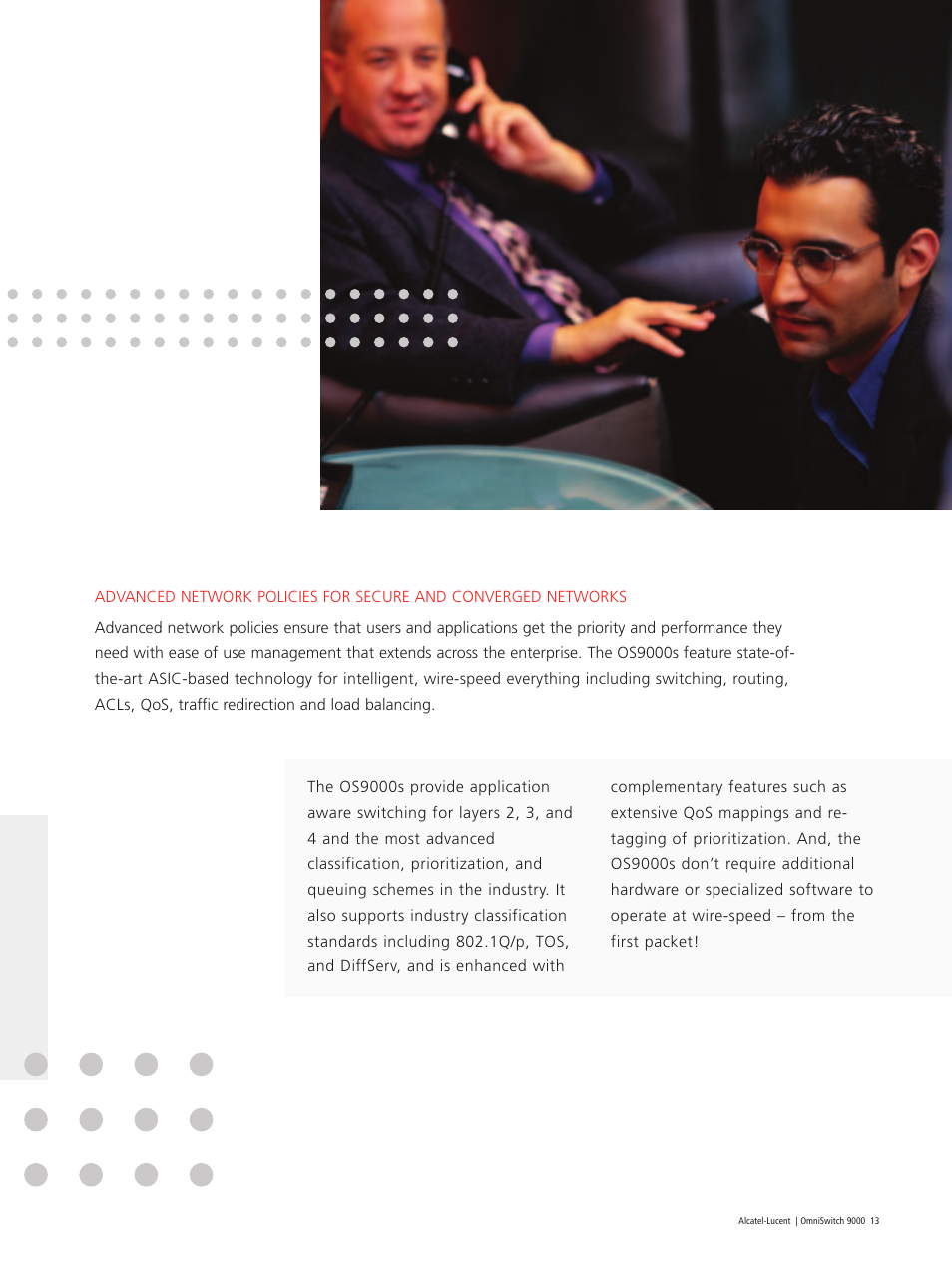 Alcatel Carrier Internetworking Solutions OmniSwitch 9000 User Manual | Page 13 / 20