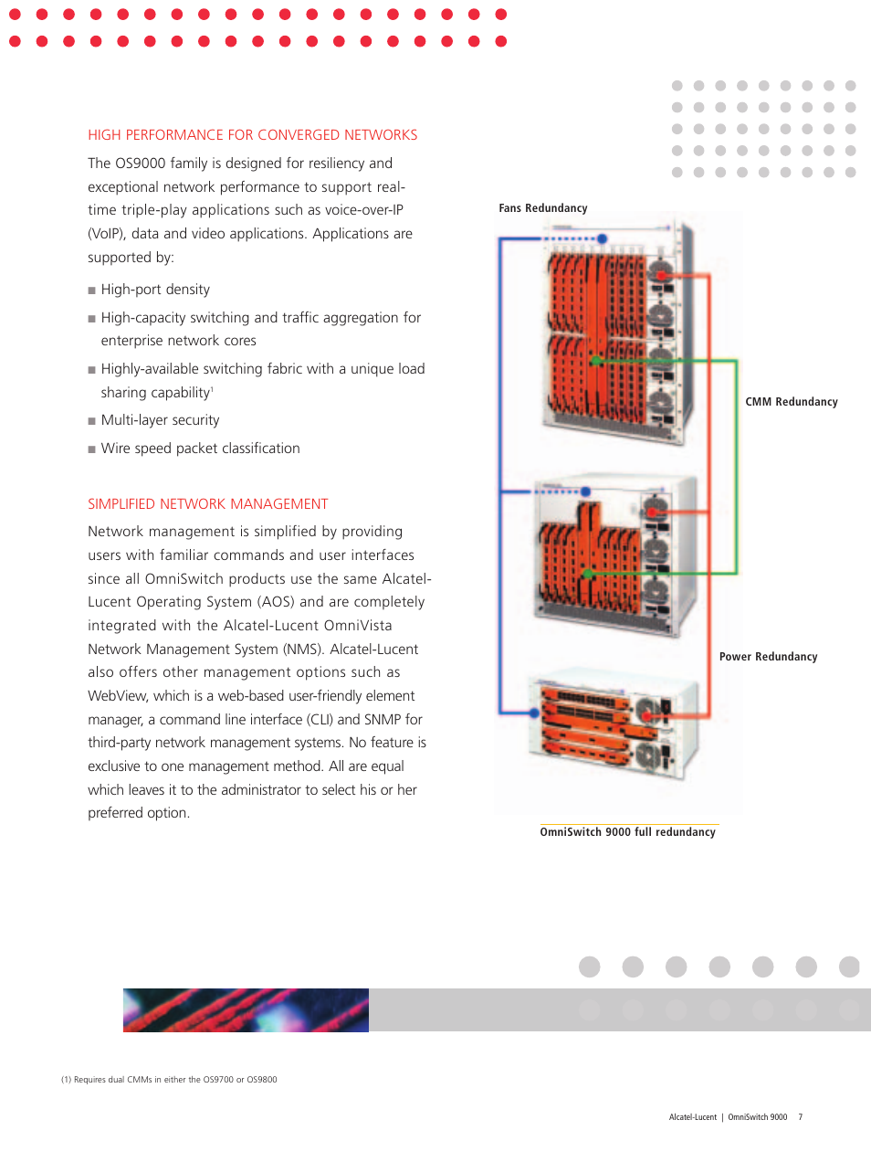 Alcatel Carrier Internetworking Solutions OmniSwitch 9000 User Manual | Page 7 / 20