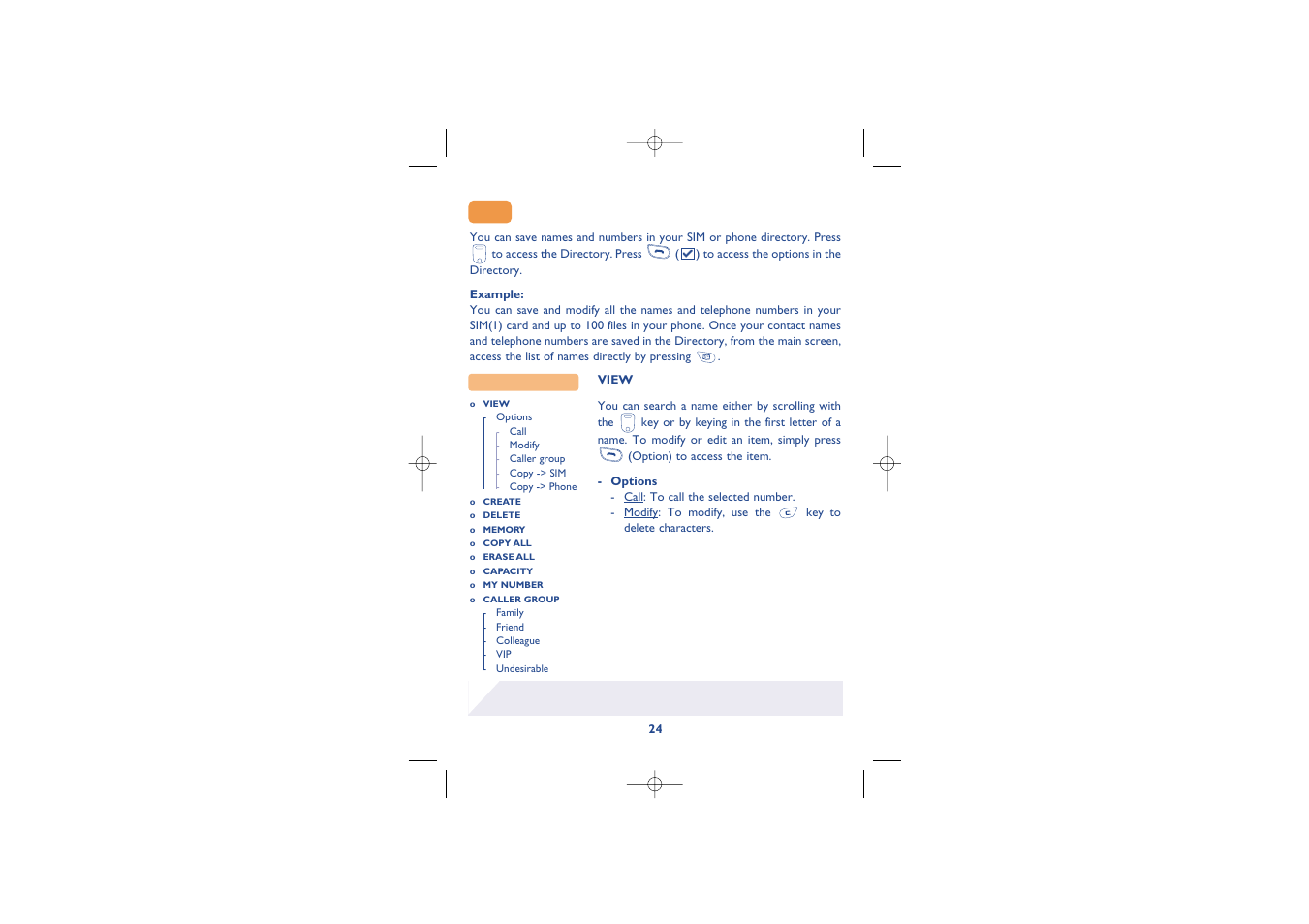 Alcatel Carrier Internetworking Solutions Alcatel 8 Series IPTouch 4068 User Manual | Page 26 / 62