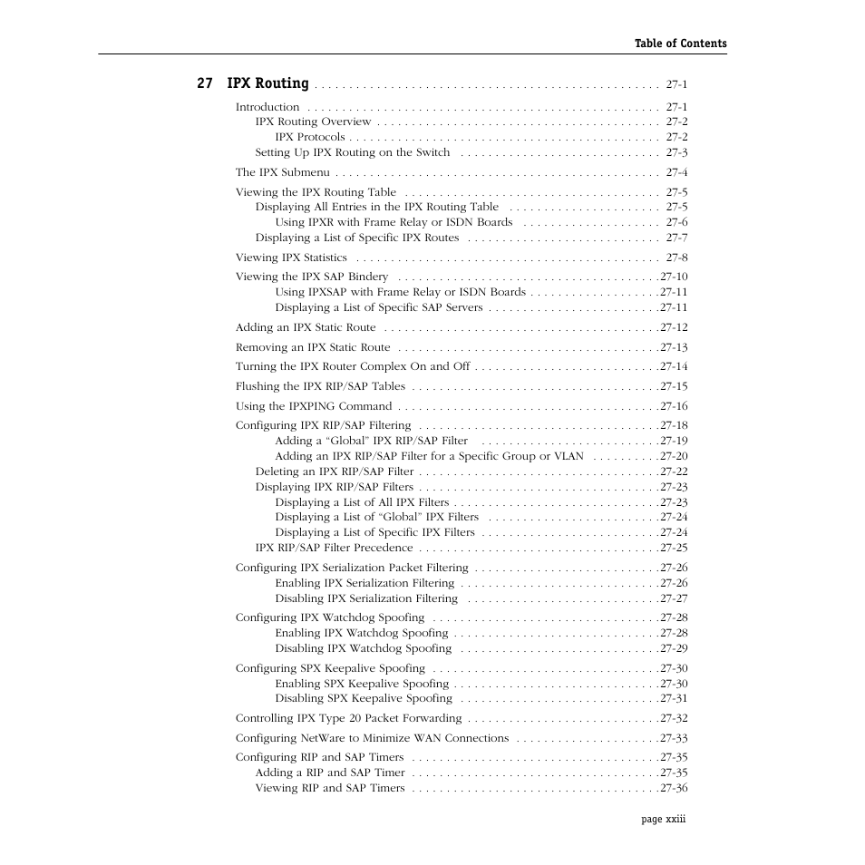 Alcatel Carrier Internetworking Solutions Omni Switch/Router User Manual | Page 23 / 1100