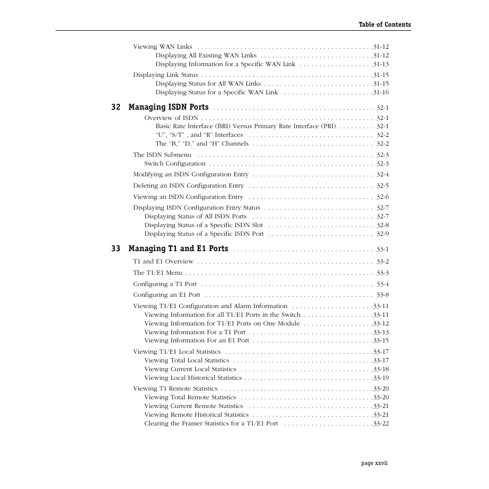 Alcatel Carrier Internetworking Solutions Omni Switch/Router User Manual | Page 27 / 1100