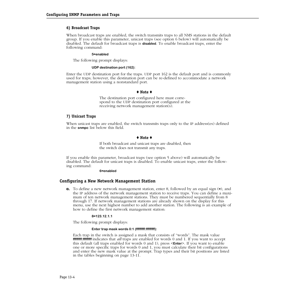 Configuring a new network management station, Configuring a new network management station -4 | Alcatel Carrier Internetworking Solutions Omni Switch/Router User Manual | Page 324 / 1100