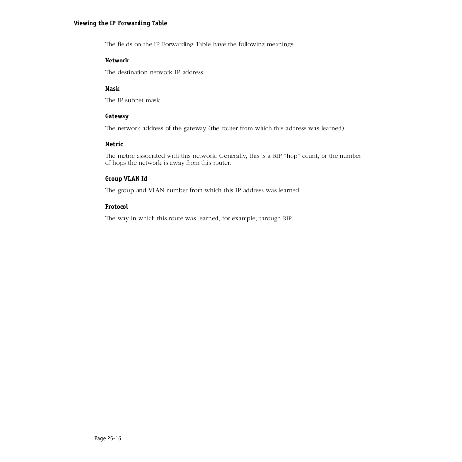 Alcatel Carrier Internetworking Solutions Omni Switch/Router User Manual | Page 738 / 1100