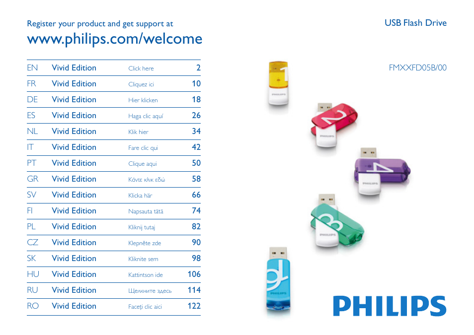 Philips USB-Flashlaufwerk User Manual | 130 pages