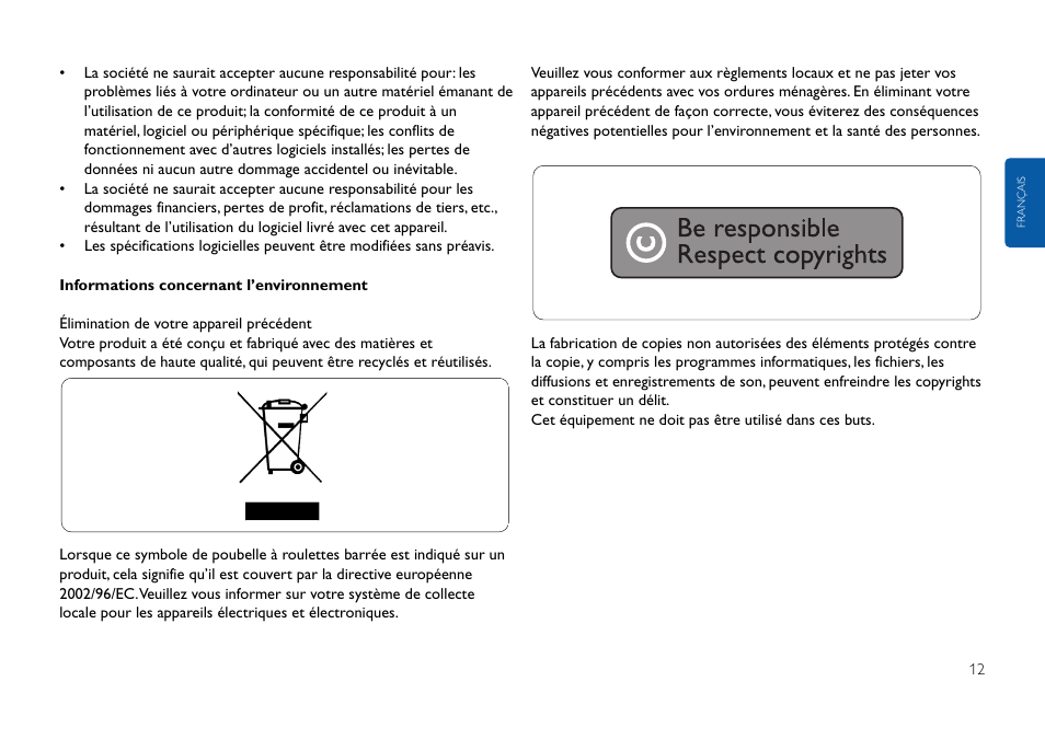 Philips USB-Flashlaufwerk User Manual | Page 12 / 130