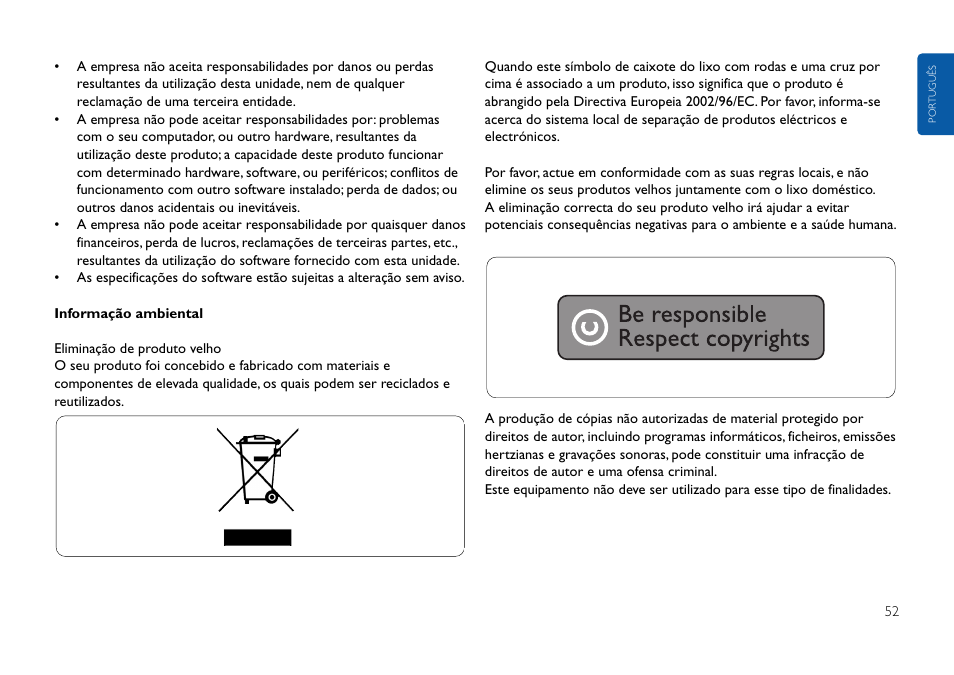 Philips USB-Flashlaufwerk User Manual | Page 52 / 130