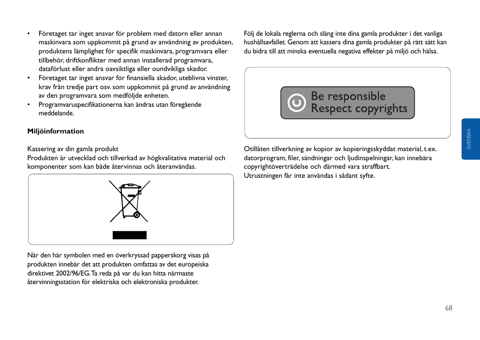 Philips USB-Flashlaufwerk User Manual | Page 68 / 130