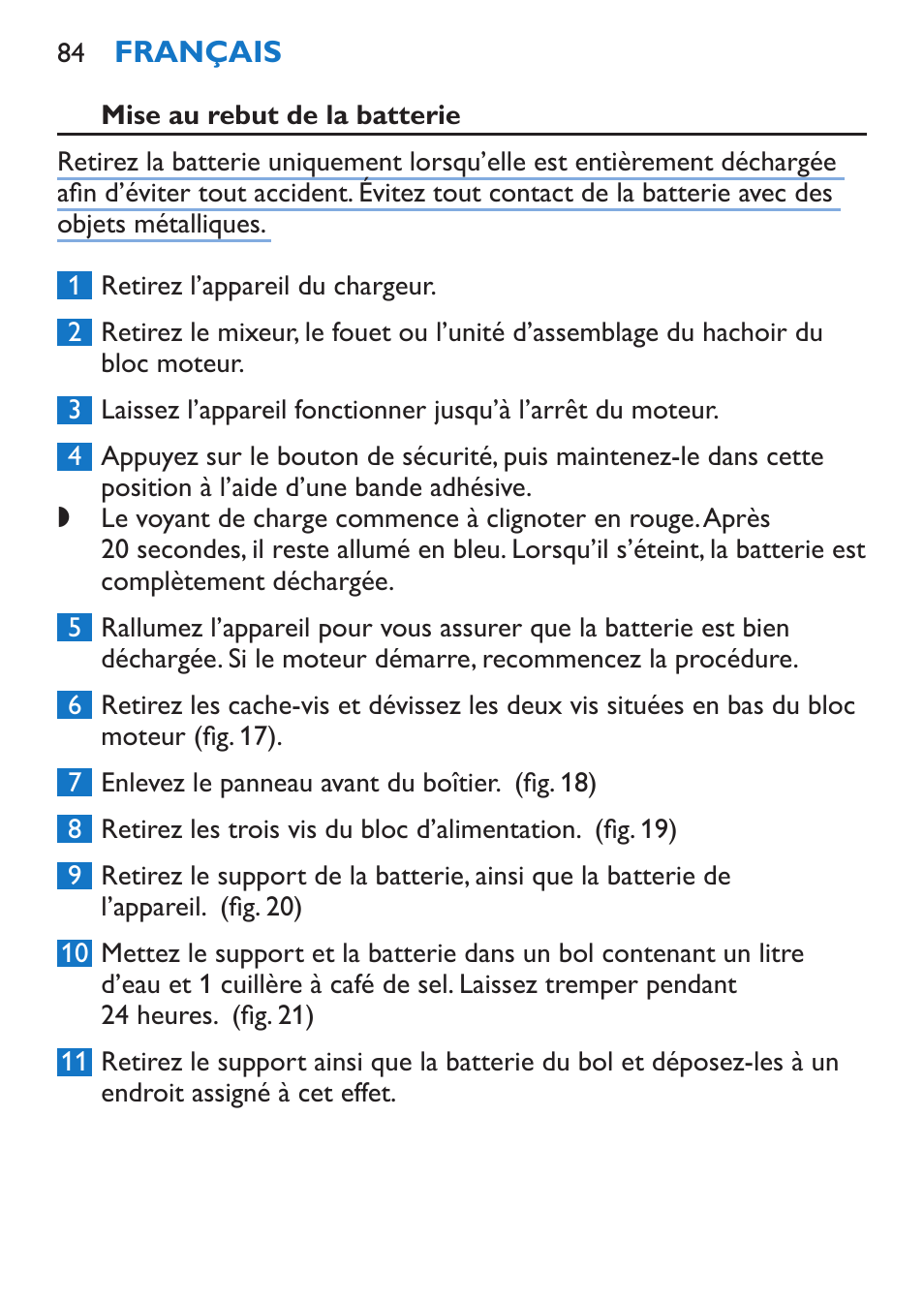 Garantie et service | Philips Stabmixer User Manual | Page 84 / 160