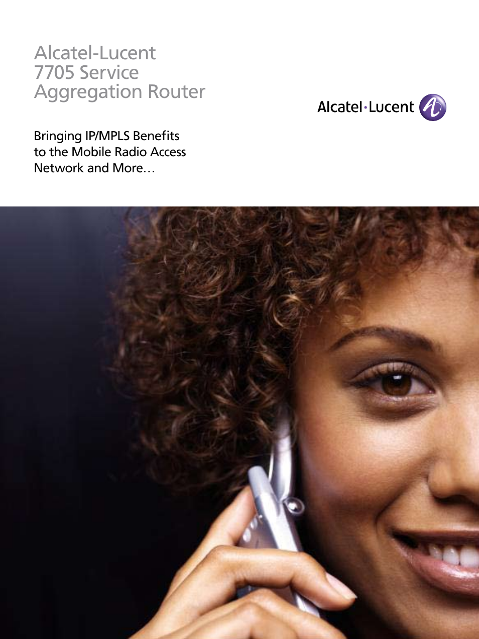 Alcatel Carrier Internetworking Solutions Service Aggregation Router 7705 User Manual | 8 pages