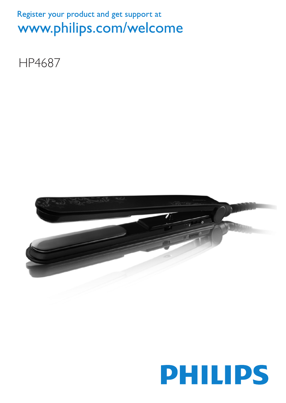 Philips SalonStraight Glamour Haarglätter User Manual | 84 pages