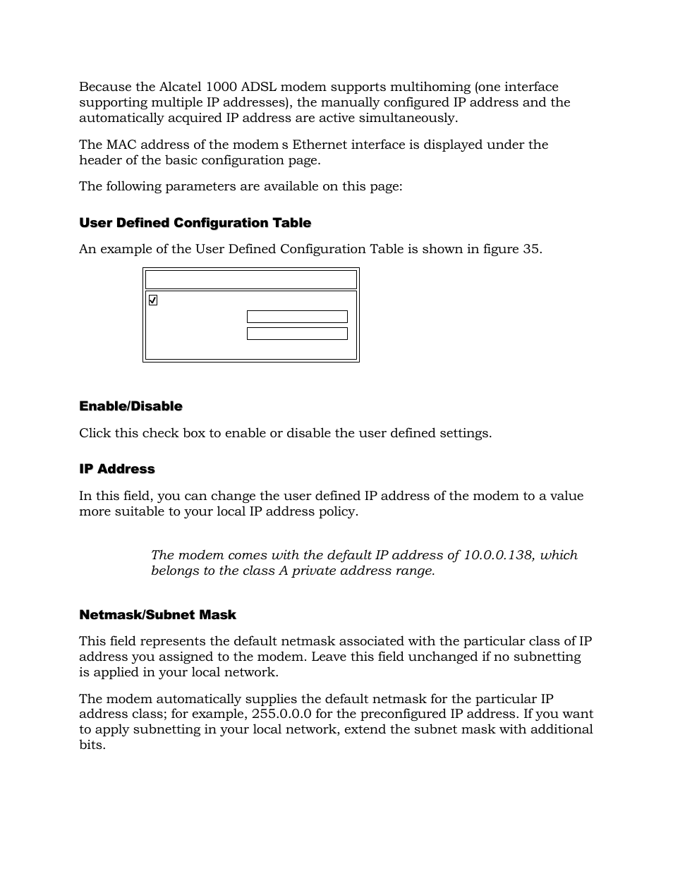 Alcatel Carrier Internetworking Solutions 1000 ADSL User Manual | Page 64 / 78