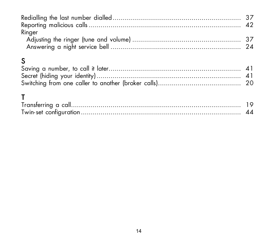 Alcatel Carrier Internetworking Solutions OmniPCX 3AK 19522 User Manual | Page 16 / 61